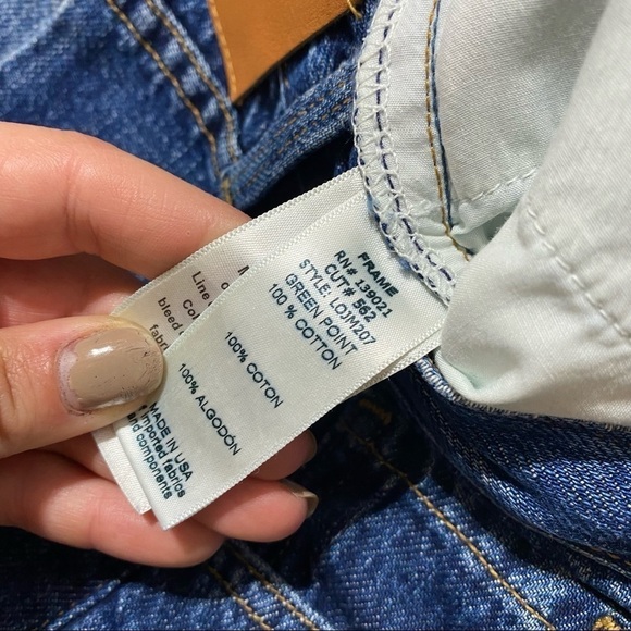 Frame Le Mix Nouveau Boyfriend Denim Crop jeans - Picture 8 of 15